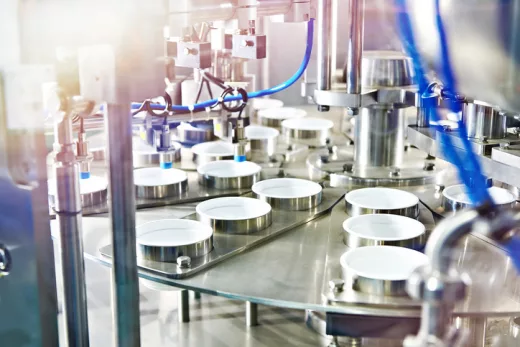 Stainless steel overload protection for food production - torque limiter for indirect drives in the application